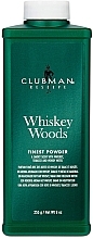 Fragrances, Perfumes, Cosmetics Clubman Pinaud Whiskey Woods - Versatile Talc