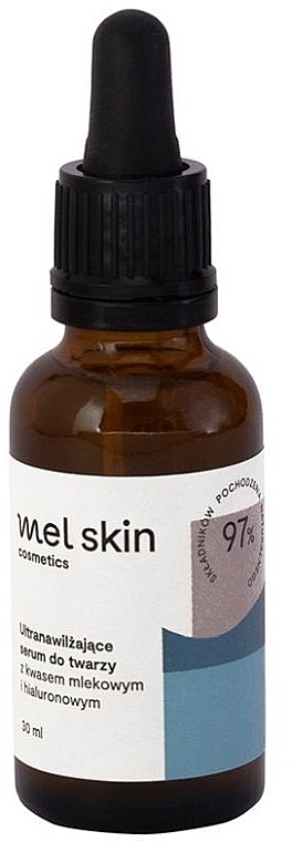 Moisturising Face Serum with Hyaluronic Acid - Mel Skin Face Serum — photo N3