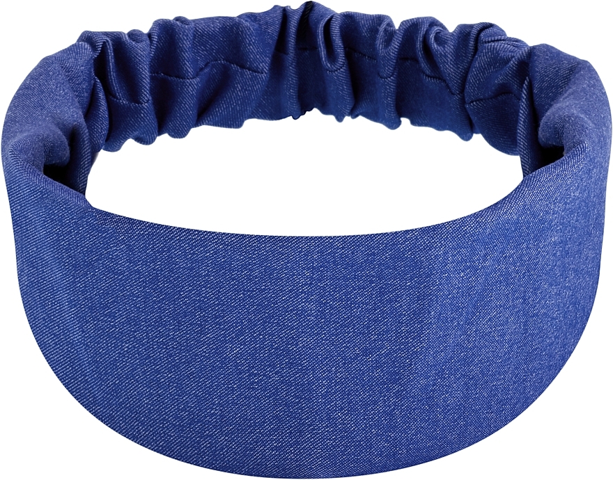 Denim Classic Headband, blue - MAKEUP Hair Accessories — photo N1