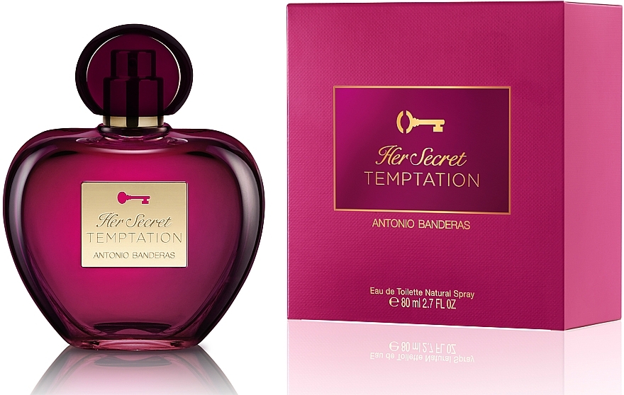 Antonio Banderas Her Secret Temptation - Eau de Toilette (tester with cap) — photo N5