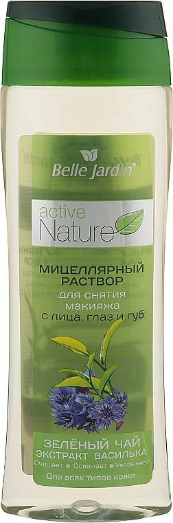 Micellar Face, Eye & Lip Makeup Remover - Belle Jardin Active Nature Eco — photo N1