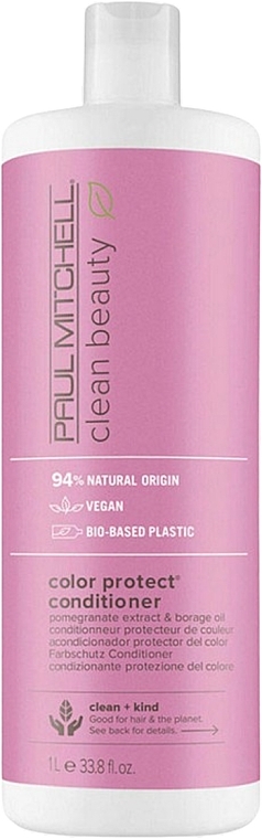 Conditioner for colored hair - Paul Mitchell Clean Beauty Color Protect Conditioner — photo N2