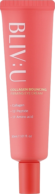 Collagen Eye Cream - Bliv:U Collagen Bouncing Firming Eye Cream — photo N1