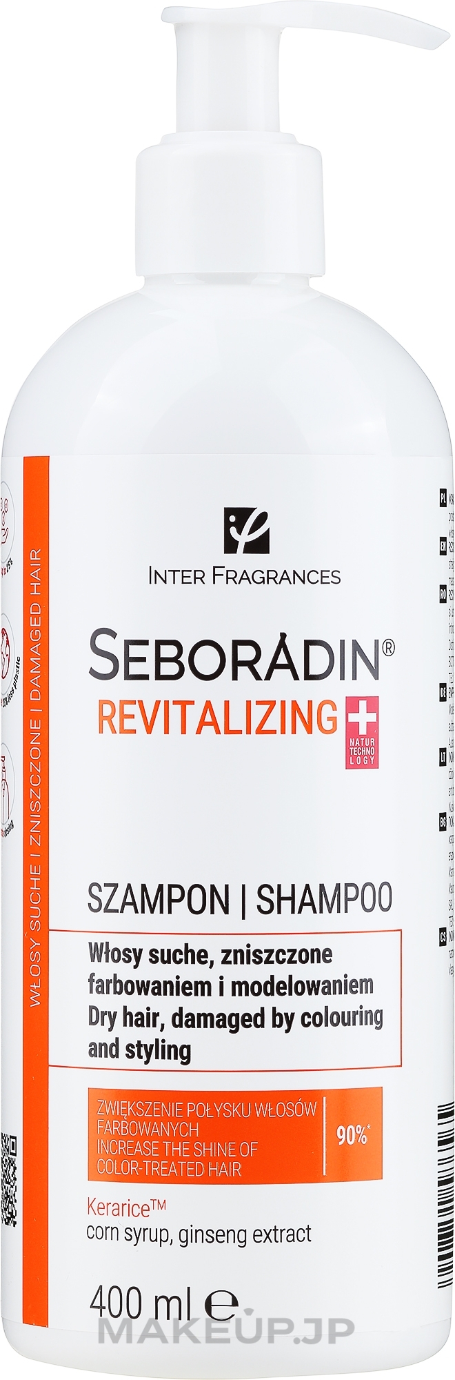 Regenerating Shampoo - Seboradin Revitalizing Hair Shampoo — photo 400 ml