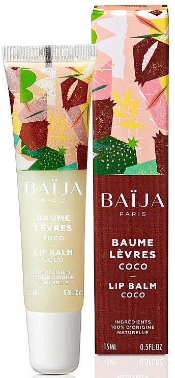 Coconut Lip Balm - Baija Lip Balm Coco — photo N1