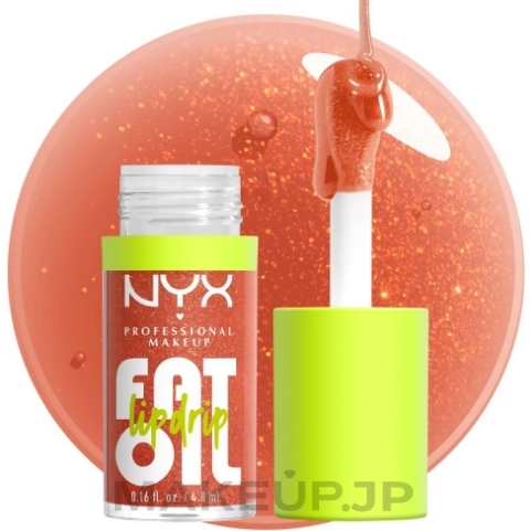 Lip Gloss - NYX Professional Makeup Fat Oil Gloss liquide — photo Follow Back