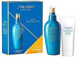 Fragrances, Perfumes, Cosmetics Set - Shiseido Sun Protection (spray/150ml + emulsion/100ml)