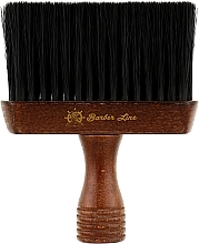 Fragrances, Perfumes, Cosmetics Wooden Neck Brush, 06076 - Eurostil Barber Line Triton