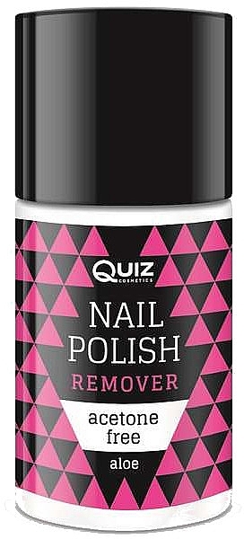 Acetone-Free Nail Polish Remover - Quiz Cosmetics Acetone Free Nail Polish Remover With Aloe Extract — photo N1