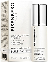 Fragrances, Perfumes, Cosmetics Eye Contour Cream - Jose Eisenberg Pure White Eye Contour Cream 