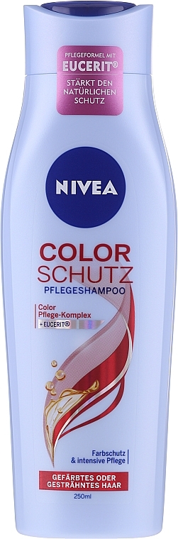 Shampoo "Color Preserving & Care" - NIVEA Color Protect + Eucerit Complex Care Shampoo — photo N5