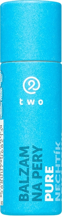 Two Cosmetics Pure Lip Balm - Beeswax Lip Balm — photo N1