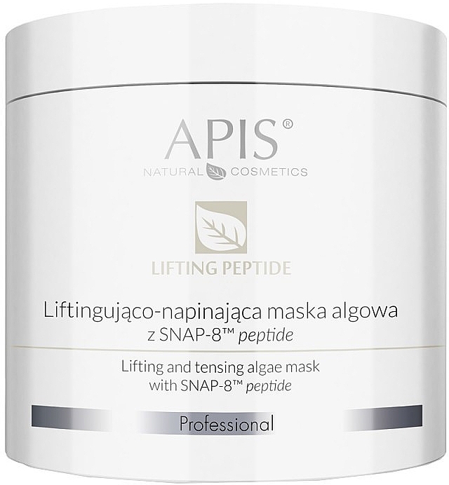 Lifting Algae & Peptide Face Mask - APIS Professional Lifting Peptide Lifting And Tensing Algae Mask With SNAP-8 Peptide — photo N1