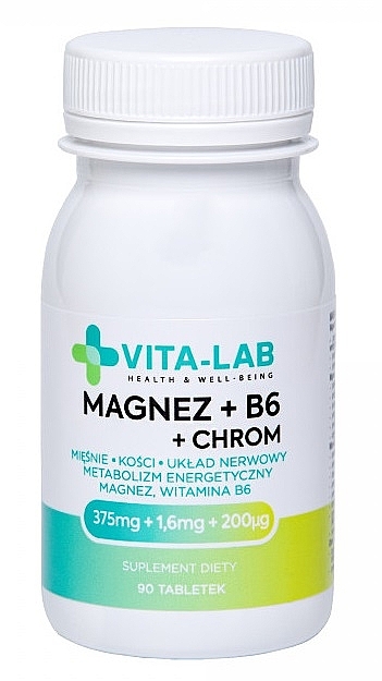 Magnesium+B6+Chromium Dietary Supplement - Vita-Lab Magnesium+B6+ Chrom — photo N6