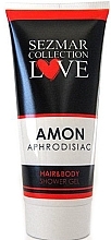 Fragrances, Perfumes, Cosmetics Hair & Body Shower Gel with Aphrodisiac "Amon" - Sezmar Collection Love Amon Hair&Body Shower Gel