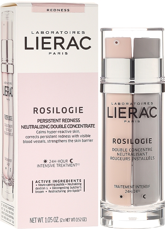 Two-Phase Facial Concentrate - Lierac Rosilogie Persistent Redness Neutralizing — photo N2