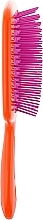 Hair Brush, Orange and Pink - Jäneke Superbrush — photo N2
