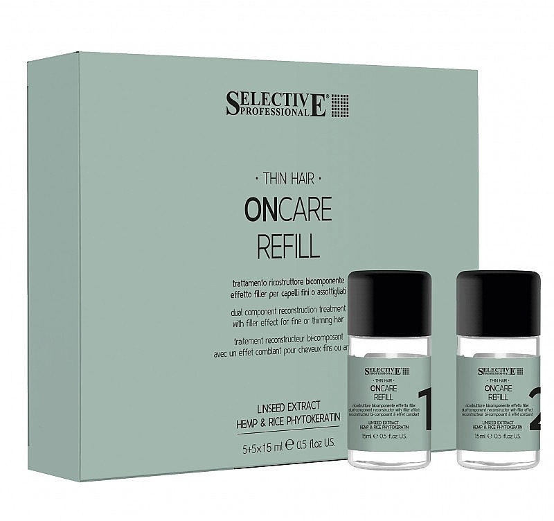 Set - Selective Professional Oncare Refill Treatment Serum — photo N1