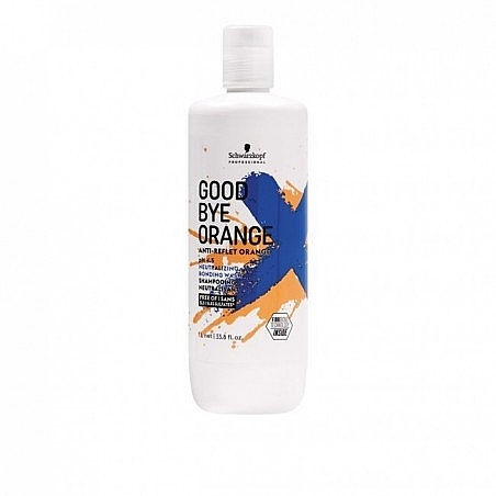 Sulfate-Free Anti-Orange Shampoo - Schwarzkopf Professional Goodbye Orange Shampoo — photo N2