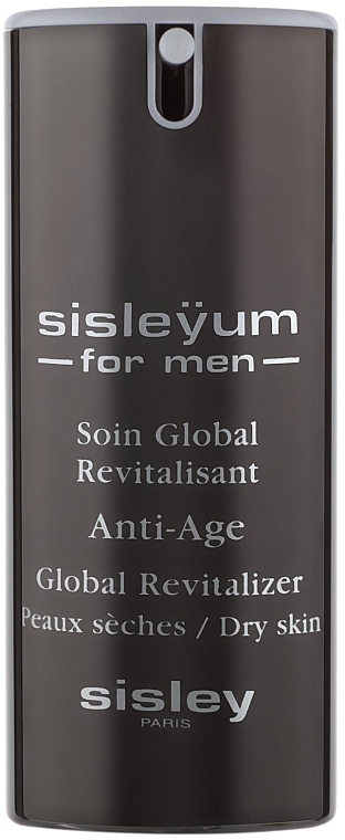 Men Face Cream - Sisley Sisleyum For Men Anti-Age Global Revitalizer Dry Skin — photo N2