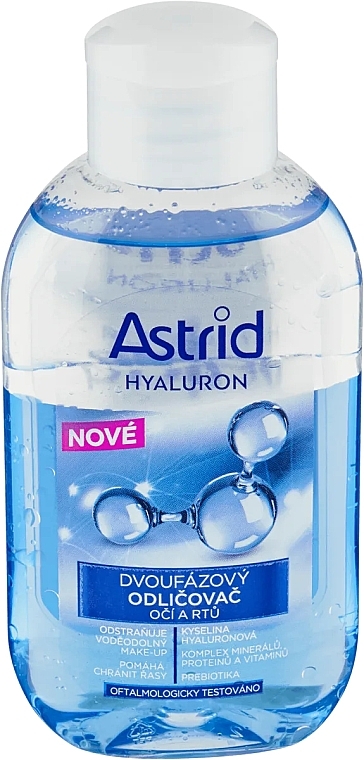 Two-Phase Eye and Lip Makeup Remover - Astrid Hyaluron Two-phase Eye & Lip Makeup Remover — photo N1