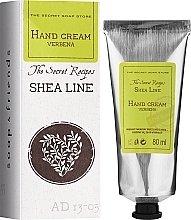 Verbena Hand Cream - Soap & Friends Shea Line Hand Cream Verbena — photo N2