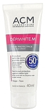 Fragrances, Perfumes, Cosmetics Facial Sun Cream SPF50+ - ACM Laboratoire Depiwhite.M Protective Cream SPF 50+
