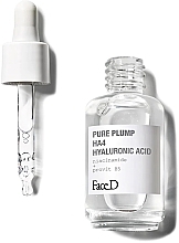 Fragrances, Perfumes, Cosmetics Hyaluronic Acid Face Serum - FaceD Pure Plump HA4 Hyaluronic Acid