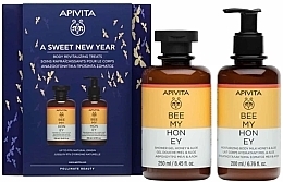 Fragrances, Perfumes, Cosmetics Apivita Bee My Honey - Set (sh/gel/250 ml + body/milk/200 ml)