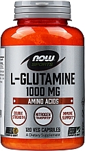 Capsules "L-Glutamine", 1000mg - Now Foods Sports L-Glutamine — photo N1