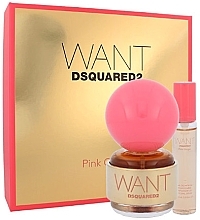 Fragrances, Perfumes, Cosmetics Dsquared2 Want Pink Ginger - Set (edp/50ml + edp/15ml)