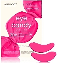 Reusable Silicone Eye Patches - Apricot Eye Candy Eye Pads Hyaluron Pink — photo N1