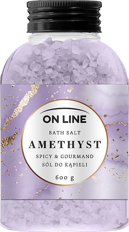 Amethyst Bath Salt - On Line Amethyst Bath Salt — photo N1