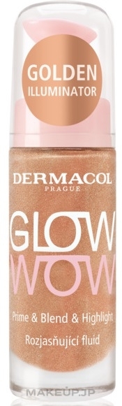 Highlighter - Dermacol Glow Wow Prime & Blend & Highlight — photo 20 ml