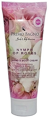 Rose Nymph Hand & Body Cream - Primo Bagno Nymph Of Roses Hand & Body Cream — photo N1