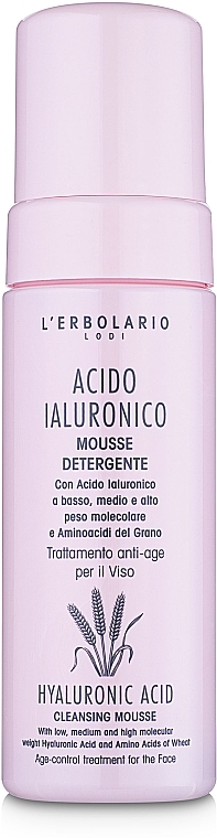 Cleansing Hyaluronic Acid Foam - L'Erbolario — photo N2