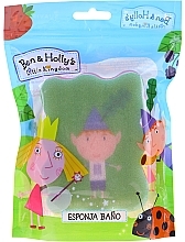 Baby Bath Sponge "Ben and Holly", Ben, green-pink - Suavipiel Ben & Holly Bath Sponge — photo N5