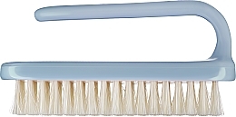 Plastic Nail Brush, blue - Acca Kappa Plastic Handle Nail Brush — photo N1
