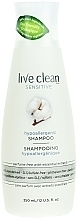 Fragrances, Perfumes, Cosmetics Hypoallergenic Shampoo - Live Clean Sensitive Moisturizing Shampoo