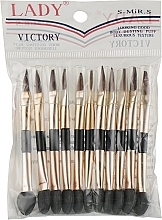 Double-Ended Eyeshadow Applicator-Brush, CK-07 - Lady Victory — photo N11