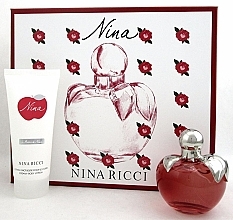 Fragrances, Perfumes, Cosmetics Nina Ricci Nina - Set (edt/80ml + b/lot/100ml)