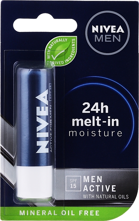 Lip Balm - NIVEA Men Active Care SPF 15 — photo N4