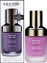 Fragrances, Perfumes, Cosmetics Night Face Mask - A.G.E. Stop Peptide Matrix Sleeping Mask