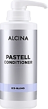 Color Restoration & Care Hair Conditioner - Alcina Pastell Ice-Blond Conditioner — photo N3