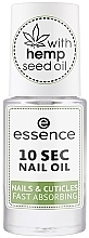 Fragrances, Perfumes, Cosmetics Nail Oil - Essence 10 Sec Nail Oil