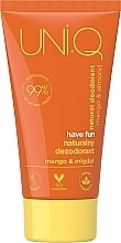 Fragrances, Perfumes, Cosmetics Mango & Almond Deodorant - UNI.Q