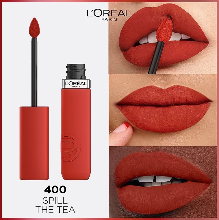 Liquid Lipstick - L'Oreal Paris Infallible Matte Resistance Liquid Lipstick — photo N3