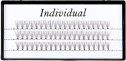 False Individual Lashes, 10D 0.10 C Mix 8-10-12 mm - Individual — photo N1