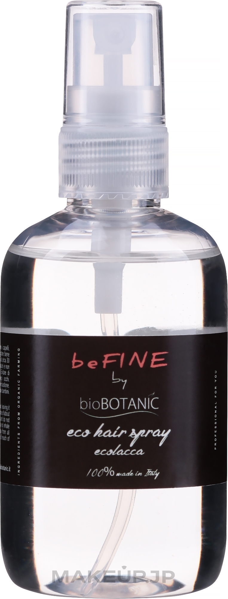Eco Hair Spray - BioBotanic BeFine Eco Hair Spray — photo 100 ml