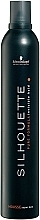 Strong Hold Hair Mousse - Schwarzkopf Professional Silhouette Mousse Super Hold — photo N1